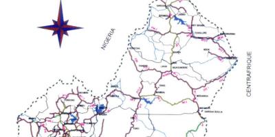 Карта дорог Камерун 