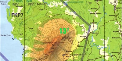 Горы Камерун карте